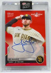 JOE MUSGROVE SIGNED #PS-104D   2022 PADRES TOPPS NOW POSTSEASON 10 CARD TEAM SET Cheap Sale Ebay