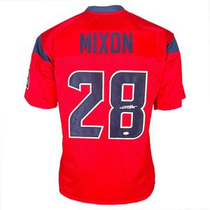Joe Mixon Signed Houston Red Football Jersey (JSA) For Sale Wholesale Pice