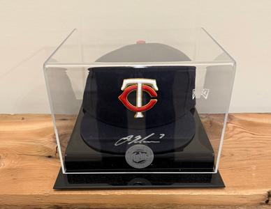 Joe Mauer Signed Hat (Fanatics) Explore Online