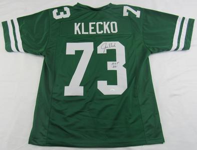 Joe Klecko Signed Replica Jets Jersey JSA COA Finishline