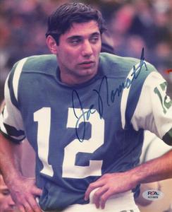 Joe Namath signed 8x10 photo PSA/DNA New York Jets Autographed Buy Cheap Best Wholesale