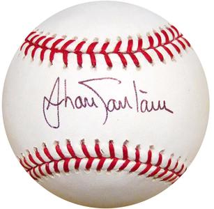 Johan Santana Autographed Baseball Clearance Very Cheap