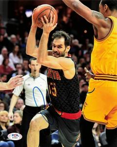 Jose Calderon signed 8x10 photo PSA/DNA Atlanta Hawks Autographed Finishline