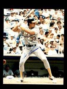 Jose Canseco JSA Coa Signed  8x10 Photo Autograph A`s Outlet With Credit Card