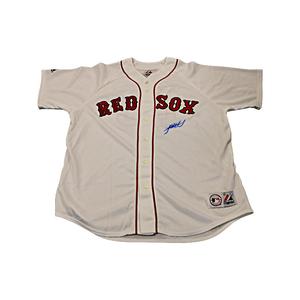 Josh Beckett Boston Red Sox Autographed Signed Majestic Jersey (MLB Holo) Clearance Official Site