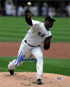 Jose Contreras signed 8x10 photo Chicago White Sox PSA/DNA Autographed Buy Cheap Pre Order