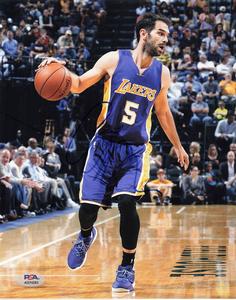 Jose Calderon signed 8x10 photo PSA/DNA Los Angeles Lakers Autographed Sale Classic