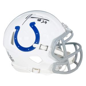 Joseph Addai Signed Indianapolis Colts Speed Mini Football Helmet (Beckett) Online Online Outlet Sale
