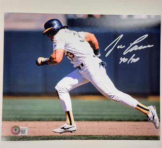 Jose Canseco signed "40/40" Oakland A's 8x10 Photo autograph BAS Beckett Witness Outlet The Cheapest
