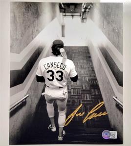 Jose Canseco signed Oakland A's 8x10 Photo autograph  BAS Beckett Witness Cheap Very Cheap