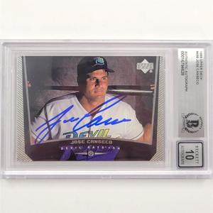 Jose Canseco signed 1999 Upper Deck Encore #499 autograph  BGS BAS 10 auto Online Online Cheap Online