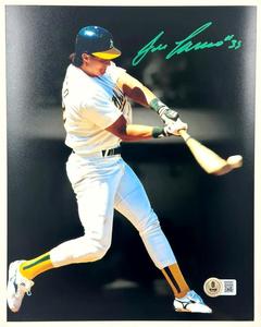 Jose Canseco signed Oakland A's 8x10 photo autograph  Beckett BAS Witness Buy Cheap Choice