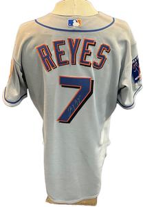 Jose Reyes Signed Majestic Authentic Game Issued Mets 04 Rookie Jersey Auto COA Brand New Unisex