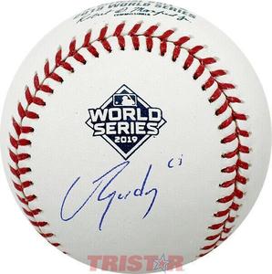 Jose Urquidy Signed Autographed 2019 World Series Baseball TRISTAR Free Shipping Very Cheap