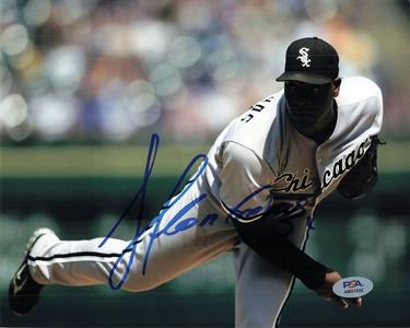 Jose Contreras signed 8x10 photo Chicago White Sox PSA/DNA Autographed Cheap Finishline