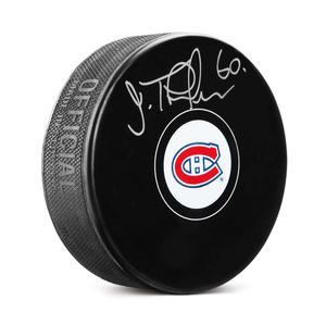 Jose Theodore Autographed Montreal Canadiens Hockey Puck Buy Cheap Eastbay