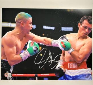 Joseph Diaz Jr. signed 11x14 photo boxing autograph (A)  Beckett BAS 100% Authentic