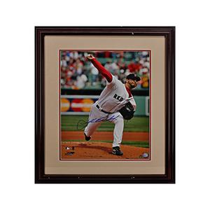 Josh Beckett Boston Red Sox Autographed Signed Framed 16x20 Photo (JSA Auth) Buy Cheap Hot Sale