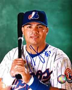 Jose Vidro Autographed / Signed 8x10 Photo Pay With Visa Cheap Pice