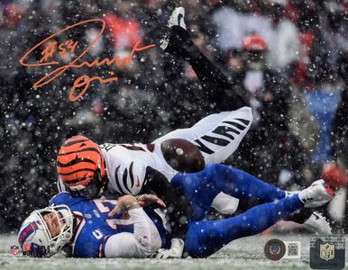 Joseph Assai Autographed/Signed Cincinnati Bengals 8x10 Photo Beckett 40804 High Quality