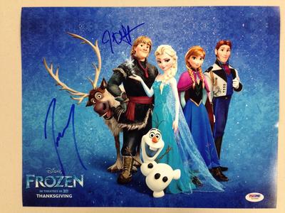 Josh Gad And Jonathan Groff Signed Frozen 11x14 Movie Photo PSA/DNA Autograph Cheap Affordable