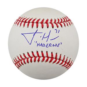 Josh Hader Houston Astros Autographed Signed Inscribed OMLB Baseball (Beckett & USA Sports Marketing Holos) 2025 Newest Online