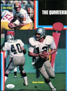 Ken Stabler Hart Jones Kilmer JSA Coa Vintage 8x11 2 Page Photo Signed by 5 Cheap Sale Websites