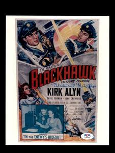 Kirk Alyn PSA DNA Cert Signed 8x10 Blackhawk Photo Autograph Limited Edition Sale Online