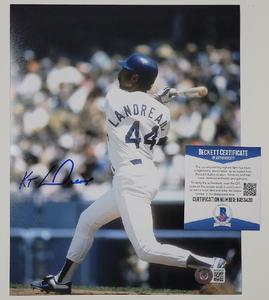 Kenny Landreaux signed LA Dodgers 8x10 Photo (B) Autograph  Beckett BAS COA Hot Sale Cheap Pice