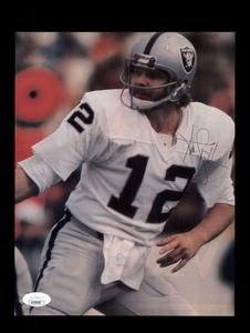Ken Stabler JSA Autograph 10 8x10 Signed Vintage Photo 1970`s Raiders Cheapest Pice Sale Online