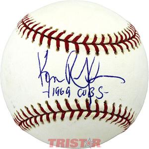 Ken Rudolph Signed Autographed ML Baseball Inscribed 1969 Cubs TRISTAR Cheap Sale Latest Collections