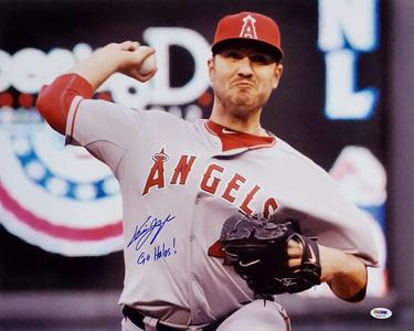 Kevin Jepsen Signed Go Halos 16x20 Photo PSA/DNA  Auto Autograph Angels Free Shipping Geniue Stockist