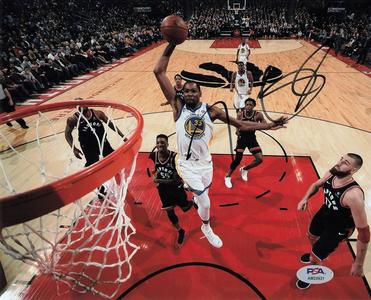 Kevin Durant signed 8x10 photo PSA/DNA Golden State Warriors Autographed Free Shipping Pay With Visa