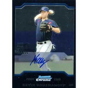 Kevin Kouzmanoff Signed 2004 Bowman Chrome Card Clearance Wide Range Of