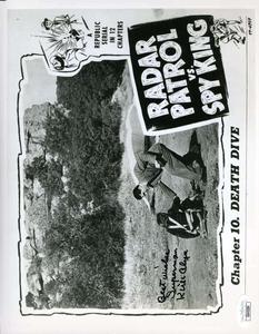 Kirk Alyn JSA Coa Hand Signed 8x10 Radar Patrol Vs Spy King Photo Autograph Collections For Sale