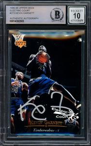Kevin Garnett 1995-96 Upper Deck Electric Court RC Gem 10 Auto Beckett 14392905 Outlet Exclusive