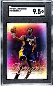 Kobe Bryant 1999-00 Flair Showcase Card #50 LA Lakers- SGC Graded 9.5 Mint Outlet 100% Original