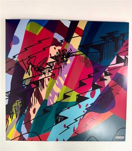 Kid Cudi signed "Mad Love" Insano Vinyl Album Cover autograph (B)  Beckett BAS With Mastercard Cheap Online