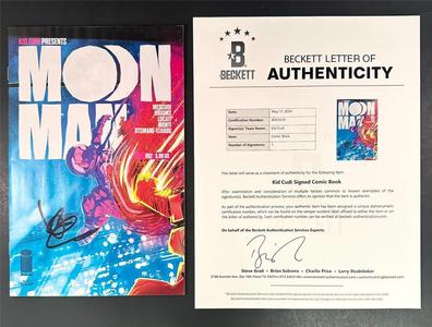 Kid Cudi signed Moon Man Comic Book Issue #2 Cover A autograph (A)  Beckett BAS From China For Sale