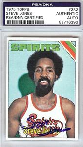 Steve Jones Autographed 1975 Topps Card Spirits of St. Louis PSA/DNA #83716393 Outlet Recommend