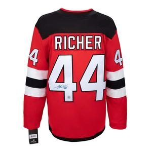 Stephane Richer Autographed New Jersey Devils Red Fanatics Jersey With Paypal Low Pice