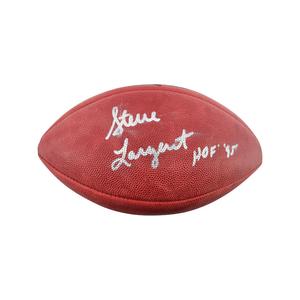 Steve Largent Seattle Seahawks Autographed Signed Official NFL Football (JSA COA) Cheap Low Shipping