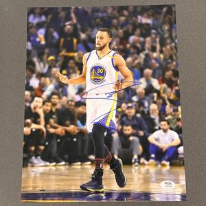 Stephen Curry signed 11x14 photo PSA/DNA Golden State Warriors Autographed For Sale For Sale