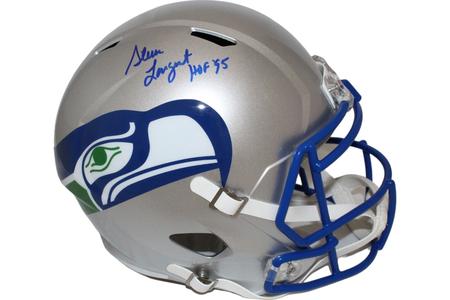 Steve Largent Autographed Seattle Seahawks F/S Helmet HOF Beckett 44032 From China