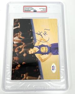 Stephen Curry Signed Photograph Encapsulated AUTO PSA Slabbed Warriors View Cheap Online