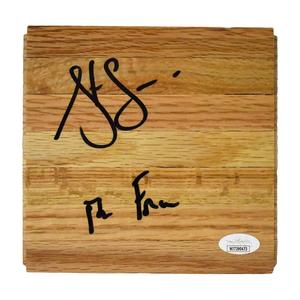 Steve Francis Signed The Franchise Inscription Wooden NBA Basketball Court Panel Buy Cheap Visit New