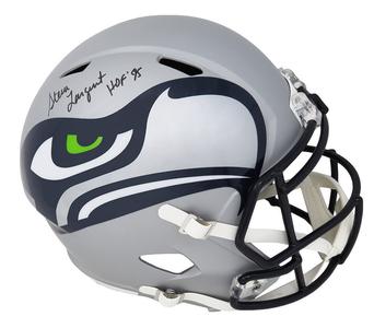 Steve Largent Signed Seahawks AMP Riddell F/S Speed Rep Helmet w/HOF'95 - SS COA Buy Cheap Browse