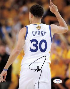 Stephen Curry Signed 8x10 photo PSA Autographed Warriors Recommend
