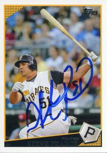 Steve Pearce Autographed 2009 Topps Card Cheap Online