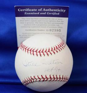 Steve Carlton PSA DNA Autograph Major League Signed Baseball HOF 94 Outlet Manchester